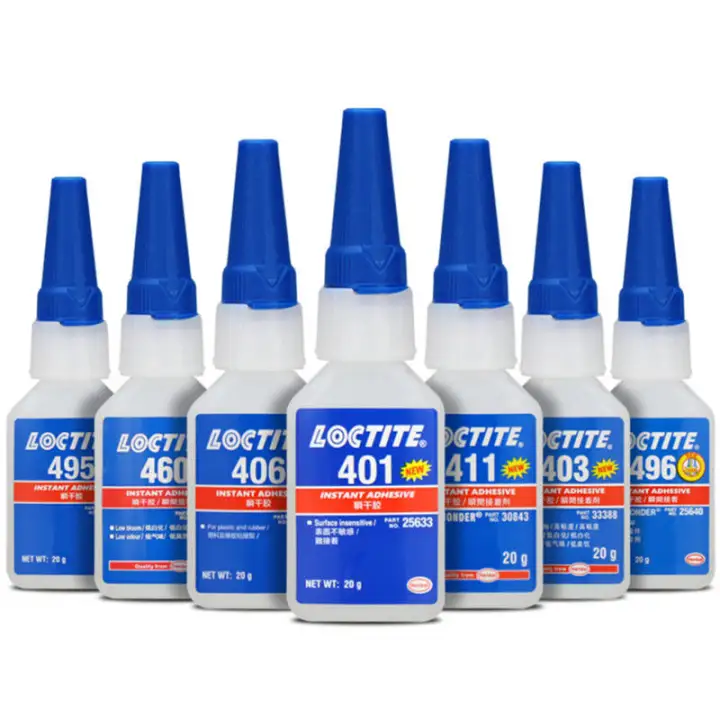 Loctite A 40 quarter95/406/414/496 high strength ruBBer metal glue