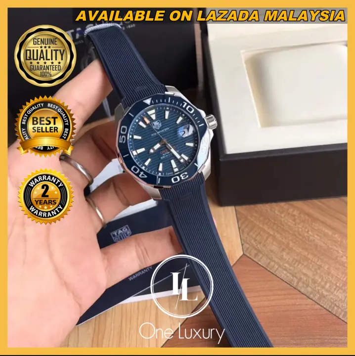 One Luxury Original T G Heuer Calibre 5 41mm Blue Way211c Ft6155 One Luxury Watch Wholesaler Enterprise Men Watch Swiss Automatic Luxury Jam Tangan Lelaki Lazada