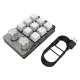 Macro Gaming Keyboard Knob 9 Key 2 Knob Programming One-handed Mechanical Keypad. 
