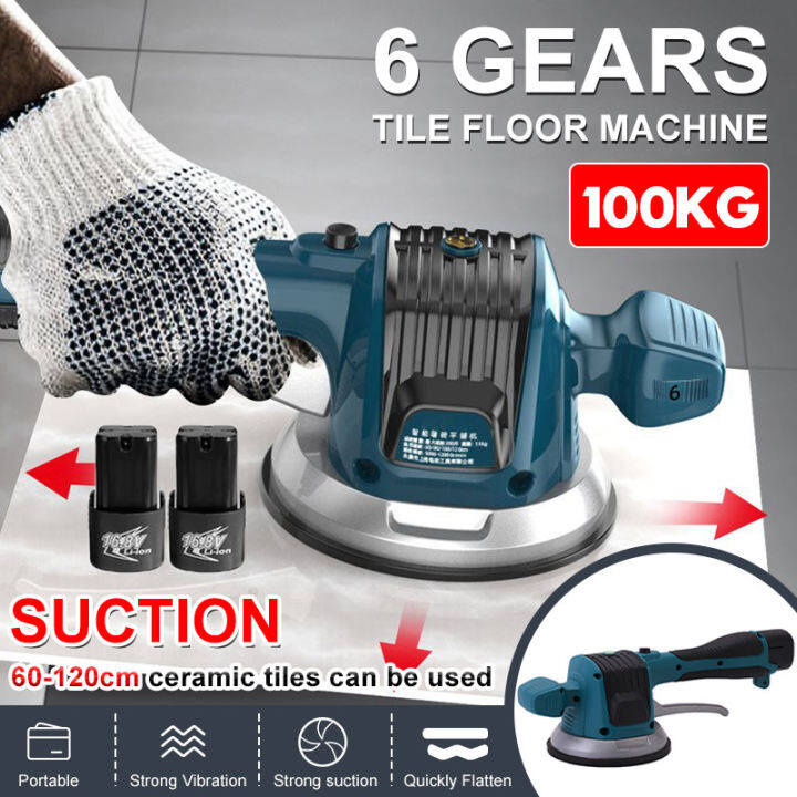 Color : 2 Battery DDSS New Tile Vibrator Leveling Machine for Bricklayer 16.8V Ceramic Tile Suction Cup Lithium Battery Wireless Tile Floor Laying Tool /-/ Color : 2 Battery DDSS New Tile Vibrator Leveling Machine for Bricklayer 16.8V Ceramic Tile Suction Cup Lithium Battery Wireless Tile Floor Laying Tool /-/