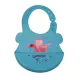 Baby Feeding Set Silicone Baby Plate Set Safe Infant Cute Silicon Bib Suction Bowl Cup Spoon Forks Feeding Set Essentials For Babies & Toddlers Children, Waterproof, Soft, Unisex. 