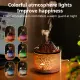 Flame Volcano Humidifiers Diffusers With 7 Colored Lights Aromatherapy Diffusers Essential Home Room Decoration Fragrance. 