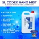 Disinfectant Sanitizer Spray 5L (Codex) For Nano Mist Spray Gun & Misting Machine /Non Alcohol / Quick Kill, Able to use with Air Humidifier, Atomizer, Nano Spray Gun, 99.9 % Kill Virus Germs Bacteria and Fungus Non Alcohol and Eco Friendly. 