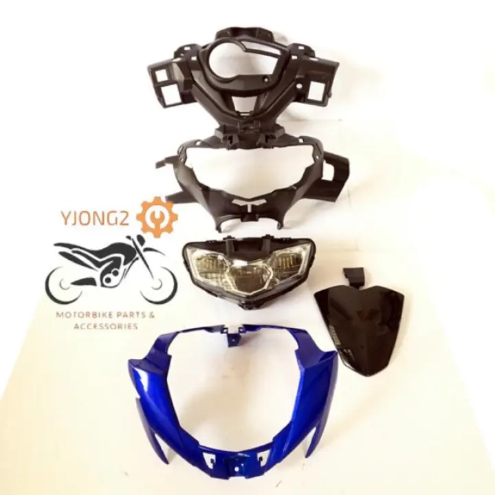 Hot Sale Y15 Y15zr V1 Convert V2 Handle Cover Kepala Complete Set Lazada