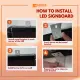LED Display Sign Board Outdoor Running Message WATERPROOF/ Display SIGNBOARD/ LED Display System Waterproof/Mobile App Wifi. 