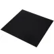 1pc New 300*300*0.5mm Black ABS Plastic Sheet Flexible Smooth Back High Quality. 