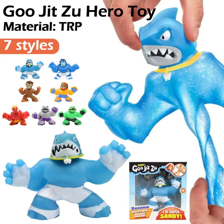 Goo Jit Zu Elastic Doll Kneading Decompression Breathable Soft Rubber Toys Children's Toys