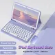 NIXXOS For iPad 10th Generation Round Keycap Wireless Keyboard Leather Case with Built-in Pen Slot Detachable Magnetic Keyboard Soft Case For 10.2'' iPad 7th/8th/9th Gen 10.9'' Air4/Air5. 