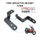 FORK REFLECTOR BRACKET MOTOR SPARE PART YAMAHA Y15ZR V1 V2 Y15 ZR V1 V2 Y SUKU V1 V2 YSUKU V1 V2 FORK REFLECTOR HOLDER. 
