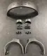 Replacement Repair Parts for Razer Barracuda X / 2.4G Wireless bluetooth Gaming Headset Hinge Buckle bracket Hinge Swivel Outer cups Headband rubber cushion. 