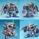GG MINI Gμndam Bandai Model SDEX 295 BLU DUEL Gμndam GAT-X1022. 