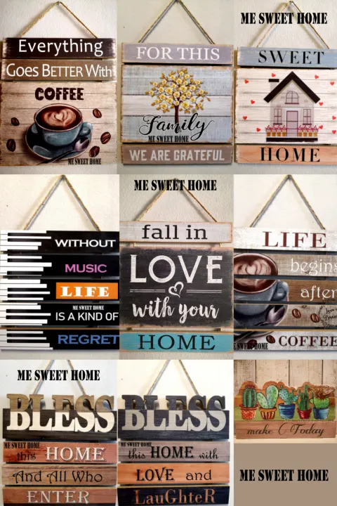 Year End Sales Home Wall Deco Art Frame With String Hiasan Dinding Cantik Wallpaper Dinding Rumah Christmas Present Gift Lazada