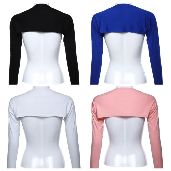 Inner Tangan Inner Bahu Half Inner Baju Handsock Lengan Panjang Separuh Badan Plain Long Sleeve Free Size Lazada Singapore