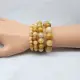 5403#天然黄东陵水晶手链 Natural Yellow Aventurine Crystal Bracelet (财富 Wealth，富裕 Prosperity) 黄东陵 Yellow Aventurine. 