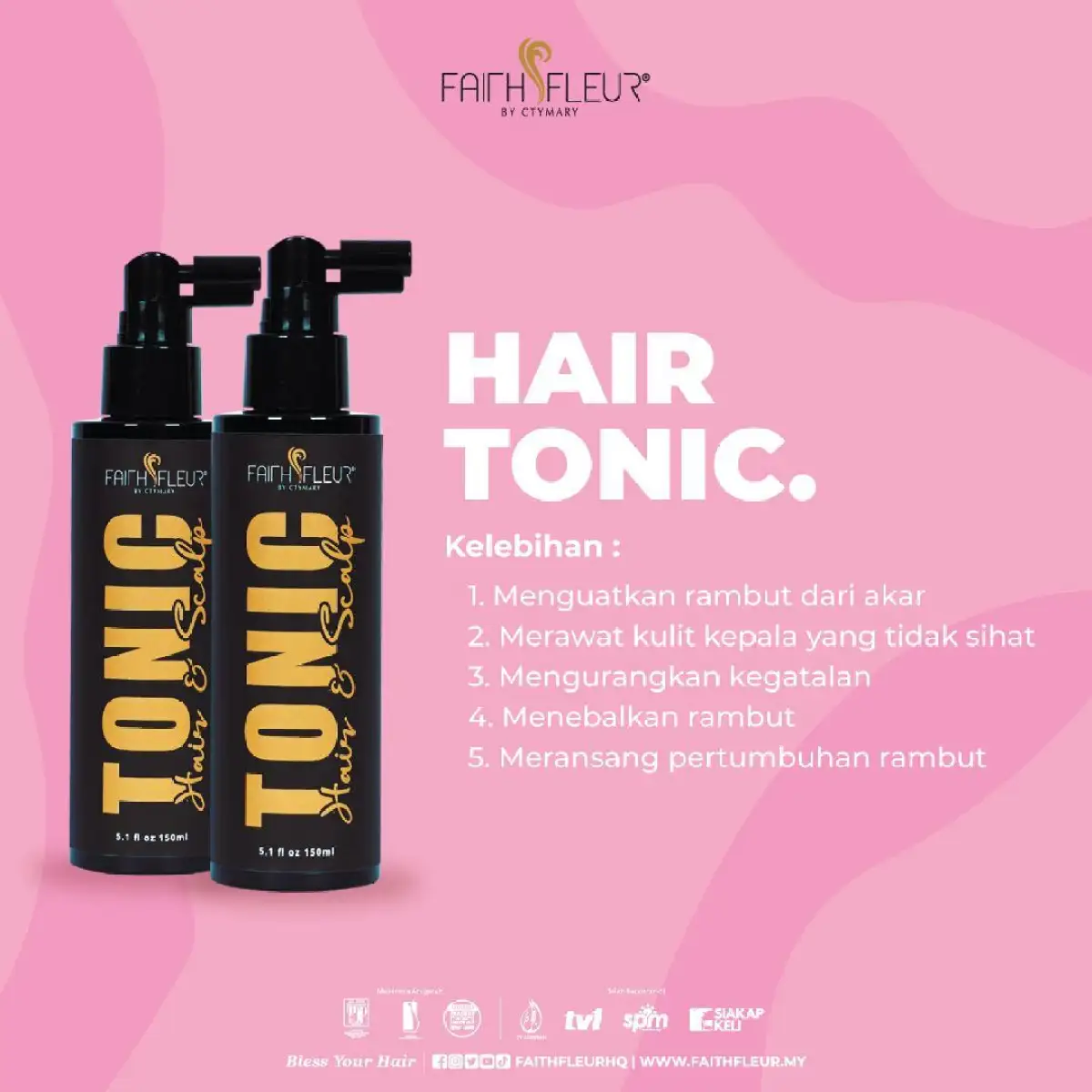 Faith Fleur Hair Tonic Lazada