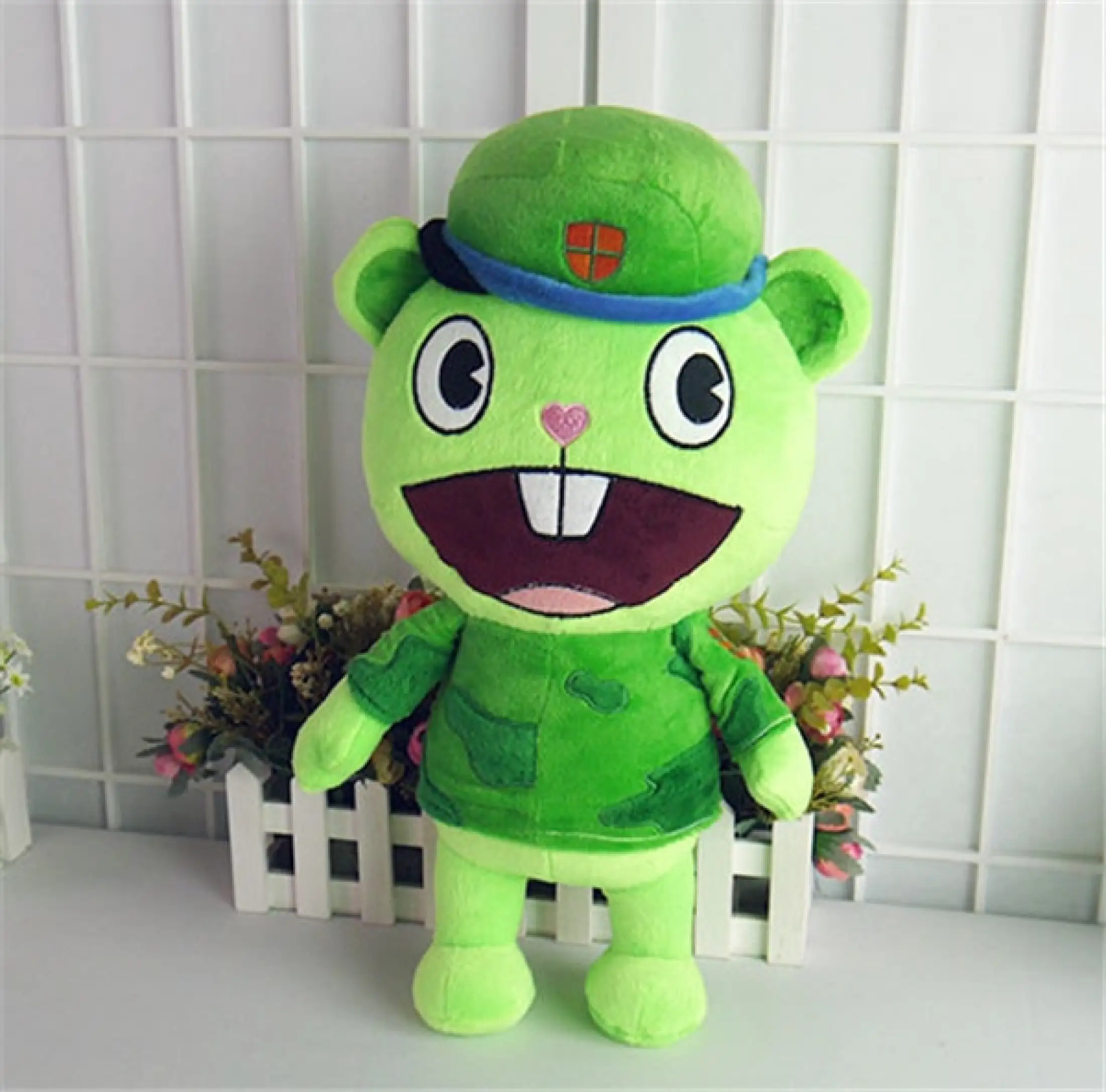 Happy Tree Friends Plush Dolls Anime Htf Flippy Plush Toys 40cm Soft Pillow High Quality For Gift Free Shipping Lazada Singapore