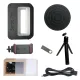 Sense Pro Handheld Mobile 3D Scanner Portable 3D Modeling Scanner High Precision Accuracy 0.3mm Support OBJ/STL/PLY Output Compatible with Windows10/8 Android System for 3D Printing Industrial Design Modeling. 