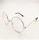 Women Men Casual Retro Round Transparent Glasses Frame Clear - Spek Mata Korea Bulat. 