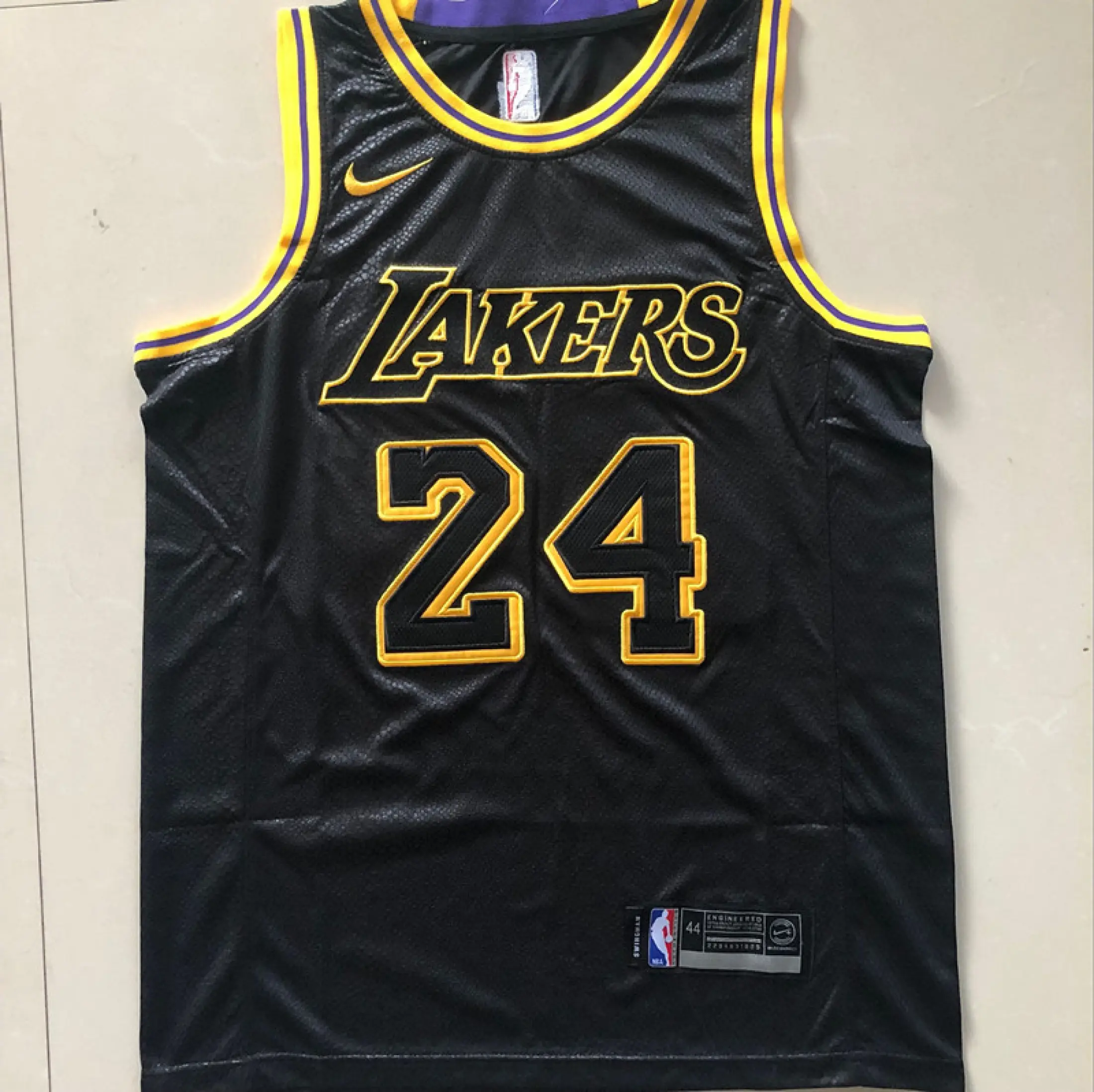 Black mamba jersey authentic Clearance