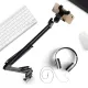 Lazy Holder Long Arm Clamp Mobile Phone Tablet Stand Holder 360 Rotating Adjustable Telescopic Lazy Bracket Bed Desk Table Stand. 
