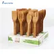Frances 6 Pcs Bamboo Spoon Spatula Mixing Set Utensil Kitchen Wooden Cooking Tool. 