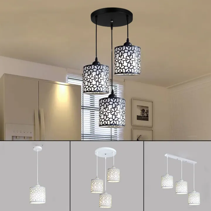 1 Light Round Modern Flower Petal Ceiling Led Pendant Lamp Dining Room Chandelier Lazada Singapore Modern Flower Petal Ceiling Light Led, Lamp For Dining Room