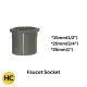 Palling Pipe Fitting Paip Connector Socket Elbow Tee Valve Socket Plug End Cap U Clip PT Socket PT Elbow 15mm 20mm 25mm. 