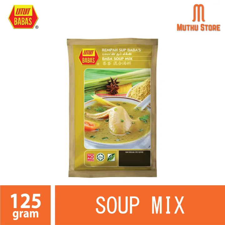 Babas Soup Mix 125g Lazada