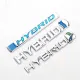 3D Metal HYBRID Car Sticker Emblem Badge For Hybrid Logo Toyota. 