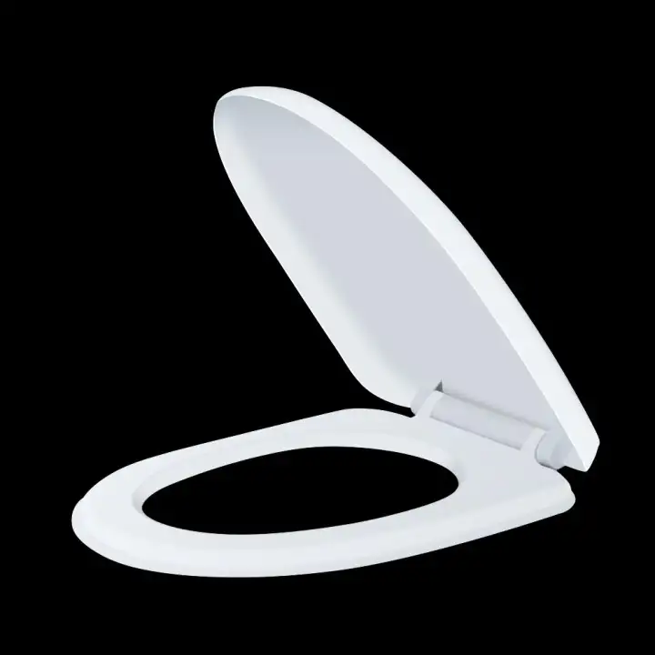Luxury Bathroom Heavy Duty Soft Close Toilet Seat Cover U Shaped V O White Covers Lazada Ph - Toilet Seat Lid Cover Sizes
