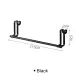 Sunday Alice Towel Rack Over Door Towel Bar Hanging Holder Bathroom Kitchen Cabinet White Black Towel Rag Rack Shelf Hanger Over Cabinet Cupboard Door Towel Bar. 