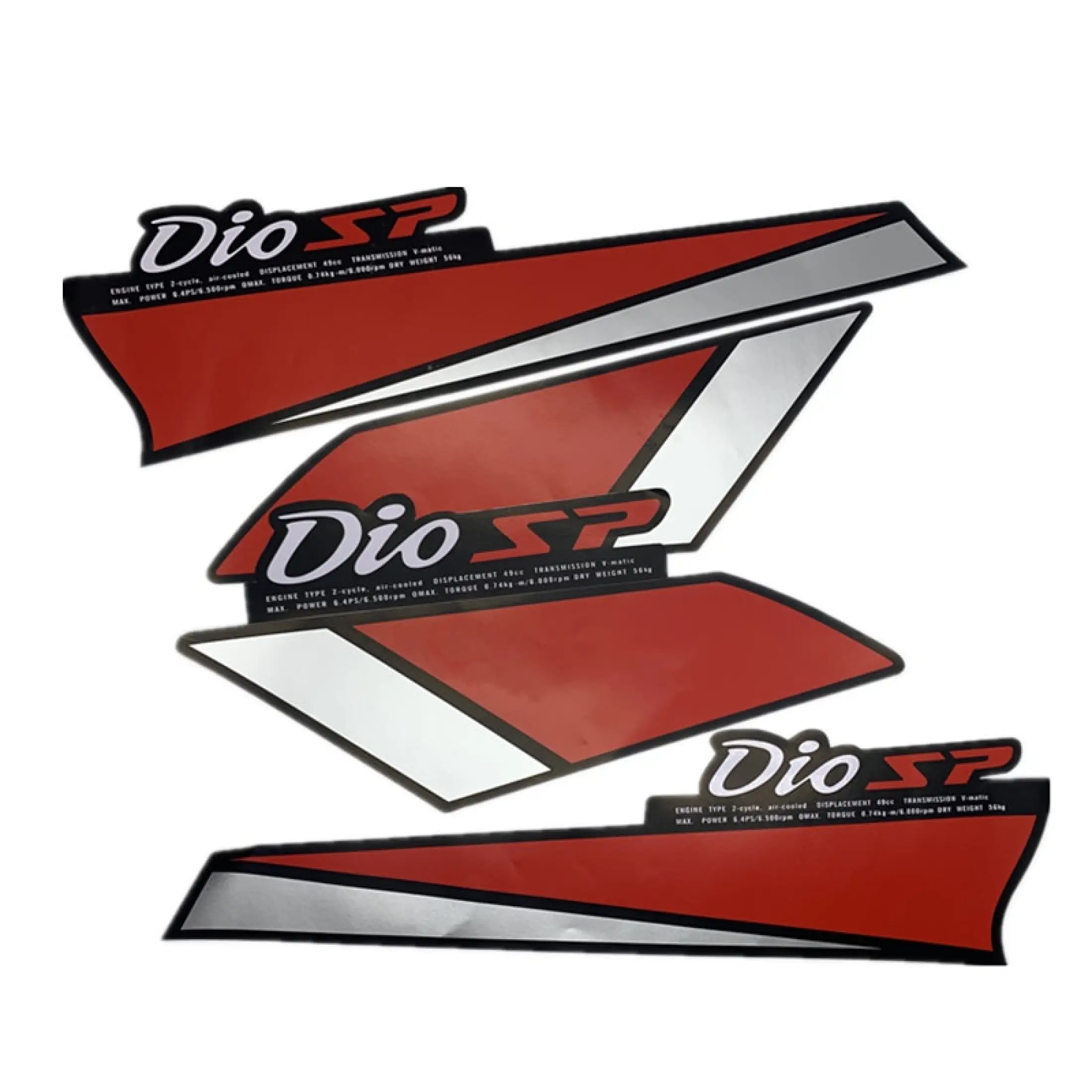 For Honda Dio50 Af17 Af18 Af27 Af28 Motorcycle Scooter Body Fairing Sticker Dio Sr Motorcycle Sticker Glue Decals Lazada Ph