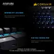 Corsair K70 RGB MK2 SE White Edition Mechanical Gaming Keyboard iCUE Cherry MX Linear Speed Key Switch Switches Aluminum Frame Port Media Volume Detachable Palm Wrist Rest USB Pass Through Keycap Tool LED PC Desktop AMAKUSA. 