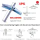 MR.CURTAIN READY STOCK Spring Toggle Bolt Anchor Screw Ready Stock for Partition and Plaster Ceiling Wall Plug DIY Curtain Track / Rail Langsir. 