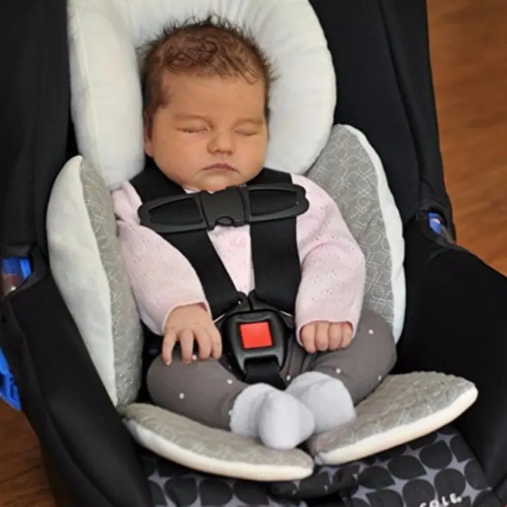 Baby Car Seat Pillow Stroller Grey, Car Seat Neck Pillow Baby