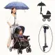 New Helpful Baby Buggy Pram Stroller Umbrella Holder Mount Stand Handle. 