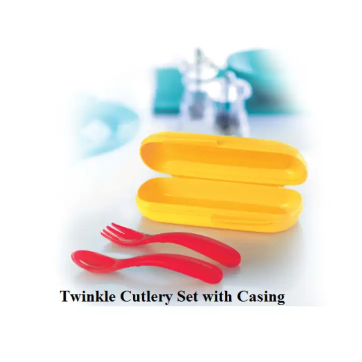 Tupperware Twinkle Cutlery Set with Casing