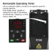 220V VFD LED Dual Display Panel 0.4KW-5.5KW Input 1-phase 220V Output 3-phase 220V Motor Speed Controller Frequency Regulation AC Drive Inverter. 