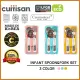 CUITISAN INFANT SPOON&FORK SET WITH CASE 酷艺师 酷梦系列 汤叉组 （适用1岁-6岁）. 