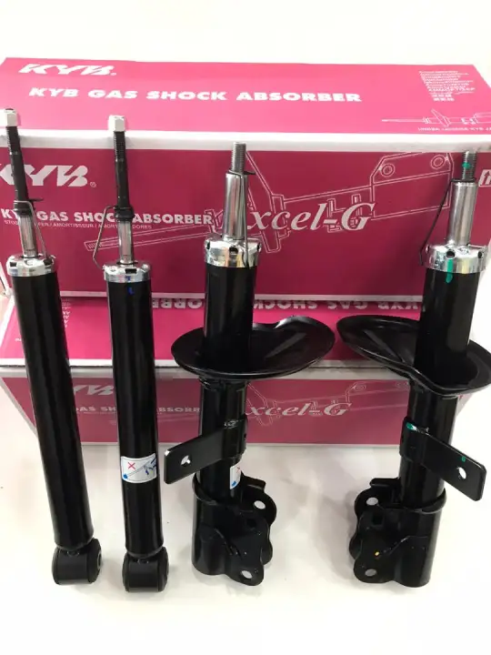 Proton Saga Flx Kayaba Kyb Gas Shock Absorber Front Rear Lh Rh 1sets 4pcs Lazada