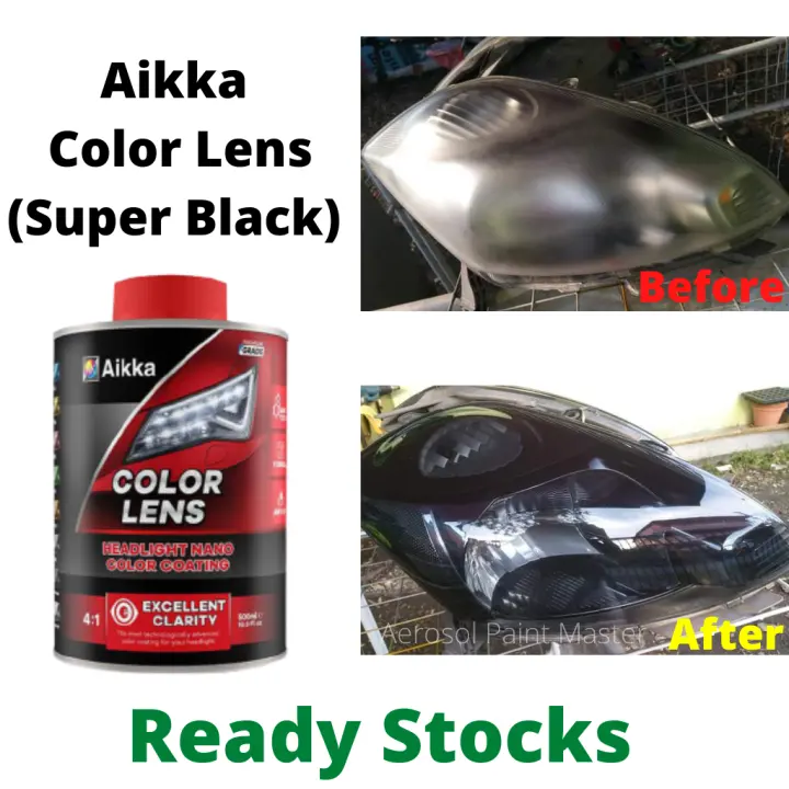Aikka Headlamp Nano Color Coating 4 1 Cl7 Super Black Lazada