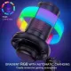 Luxsona ME6S RGB/USB microphone live game microphone anti-pour noise reduction professional condenser microphone suitable for PC/PS4 microphone. 