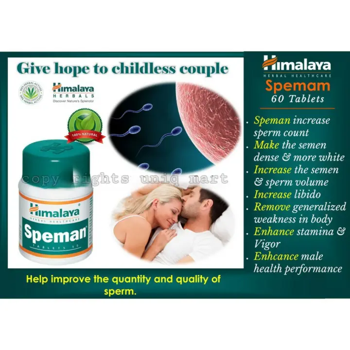 Himalaya Speman Tablets Lazada