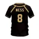 Jersey Futsal Football VL Replika Blue Lock Anime Bastard Munchen Men's Short sleeved T shirt Sports Garment. 