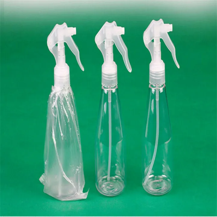 3pcs 200ml Plastic Clear Spray Bottle Cleaning Hand Water Garden Empty Trigger