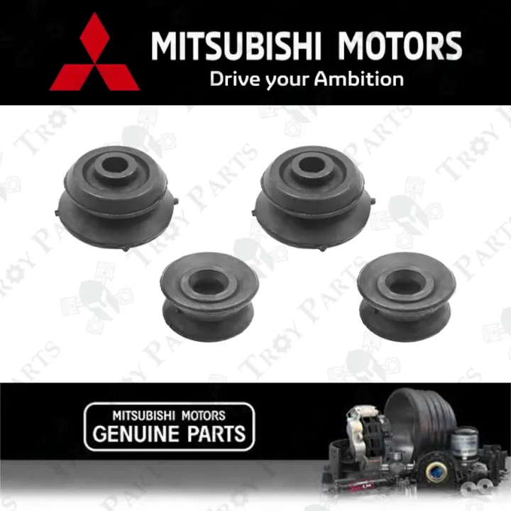 4pc Mitsubishi Absorber Mounting Bush Rear Gen 2 Persona Saga Blm Fl Flx Waja Wira Gen2 Preve Suprima S Satria Neo Lazada