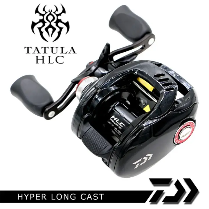 Daiwa TATULA HLC 7.3L-TW Left Handle Bait Casting Reel used fishing