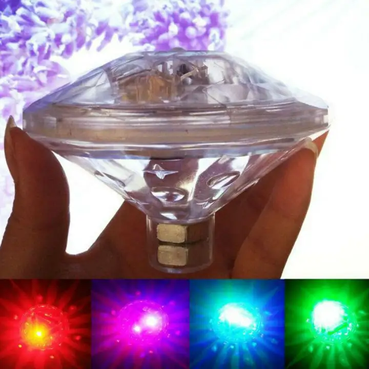 Ranpo Hot Tub Floating LED Lights Lazy Spa Underwater Swimming Pool Pond Bath Lamps