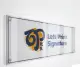 Custom Acrylic Signage with Bolt Nut | Bevel Edge Frame Display | UV Printing | Office Signboard | Company Sign (15x15cm up to 120x240cm). 