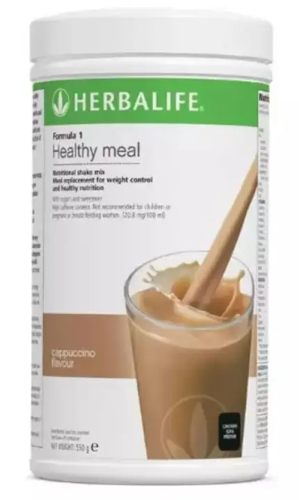 Herbalife Formula 1 F1 550g Cappuccino Flavor Original Sealed Ready Stock Herbalife Set Kurus Lazada